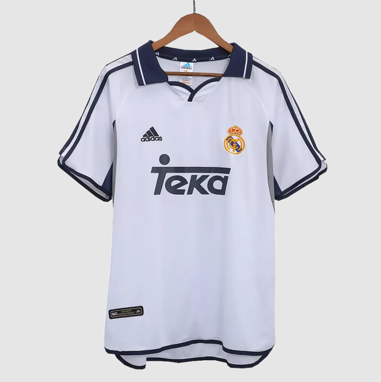 Retro 2000/01 Real Madrid Home Jersey Shirt